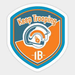 Keep Trooping X-wing Pilot Sticker